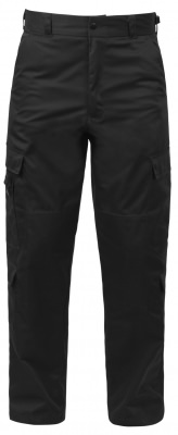 Брюки черные для персонала спасательных и медицинских служб Rothco EMT Pants Black 7823, фото