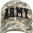 Бейсболка «ARMY» армейский цифровой камуфляж Rothco Deluxe Army Embroidered Low Profile Insignia Cap 9488 - Бейсболка с надписью «ARMY» Rothco Deluxe Army Embroidered Low Profile Insignia Cap 9488