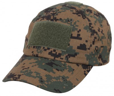 Тактическая бейсболка лесной цифровой камуфляж вудланд Rothco Operator Tactical Cap Woodland Digital Camo, фото