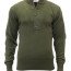 Винтажный милитари свитер Rothco G.I. Style 5-Button Acrylic Sweater Olive Drab 6368 - Винтажный милитари свитер Rothco G.I. Style 5-Button Acrylic Sweater Olive Drab 6368