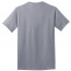 Серебряная мужская американская хлопковая футболка Port & Company Core Cotton Tee PC54 Silver - Серебряная мужская американская хлопковая футболка Port & Company Core Cotton Tee PC54 Silver