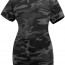 Женская футболка черный приглушенный камуфляж​ Rothco Womens Long Length T-Shirt Black Camo 5768 - Женская футболка черный приглушенный камуфляж​ Rothco Womens Long Length T-Shirt Woodland Camo 5678