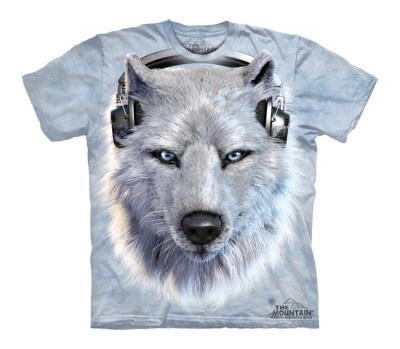 Футболка The Mountain - White Wolf DJ - Детская, фото