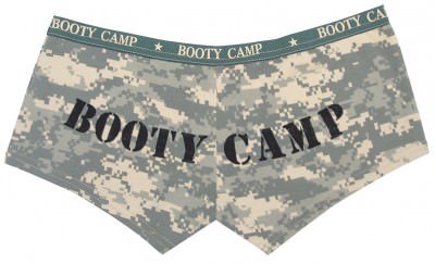 Женские трусики Rothco Women's Booty Shorts ACU Digital Camo w/ "Booty Camp" - 3477, фото