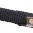 Военная полипропиленовая веревка (трос) диаметром 9.5 мм в цветах: черный, оливковый​, лесной камуфляж - Военная веревка (трос) 30,48 метров.Rothco Military Utility Rope 100' / 30.48 м. Цвет: черный.
