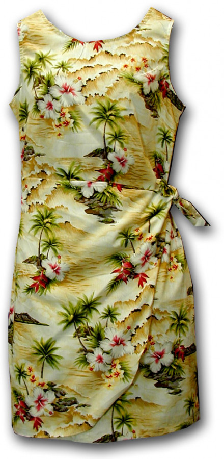 Hawaiian sarong dress online