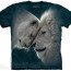 Футболка The Mountain T-Shirt White Lions Love 105937 - Футболка The Mountain T-Shirt White Lions Love 105937