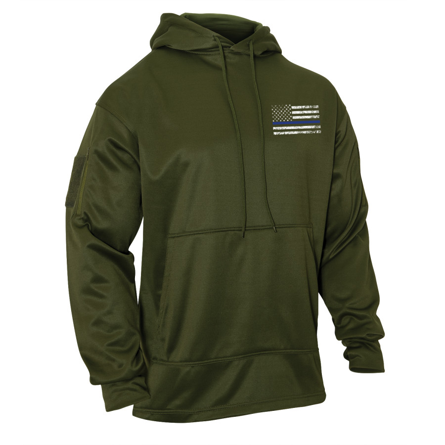 Rothco thin blue best sale line concealed carry hoodie