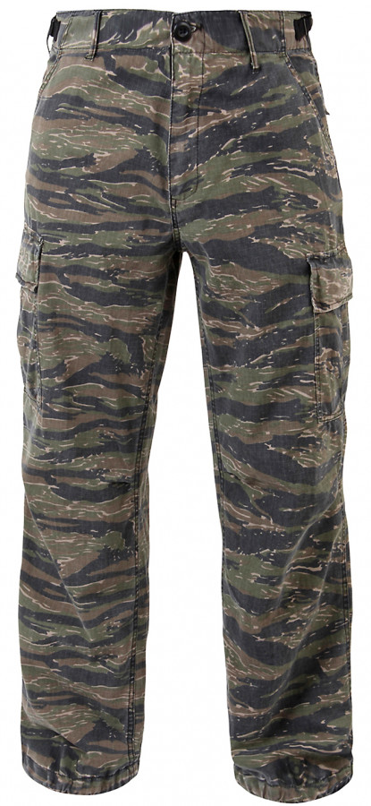 Rothco Vintage Vietnam Fatigue Pant Rip Stop Tiger Stripe Camo 4487 www.aquamir.kiev.ua
