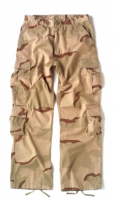 Брюки винтажные трехцветный пустынный камуфляж Rothco Vintage Paratrooper Fatigue Pants Tri-Color Desert Camo 2186, фото