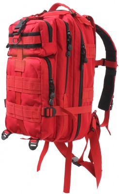 Тактический красный транспортный ранец Rothco Medium Transport Pack Red 2977, фото