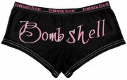 Rothco Women's Booty Shorts Black w/ "Bombshell" - 3703