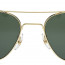Очки пилота золотая оправа зеленые линзы American Optical Original Pilots Sunglasses 55mm Green / Gold Frame 10724 - Очки пилота золотая оправа зеленые линзы American Optical Original Pilots Sunglasses 55mm Green / Gold Frame 10724