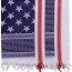 Арафатка с флагом США Rothco US Flag Shemagh Tactical Desert Scarf 88550 - Арафатка с флагом США Rothco Stars and Stripes Shemagh Tactical Desert Scarf Red / White / Blue 88550