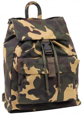 Винтажный хлопковый рюкзак для школы Rothco Canvas Daypack, фото