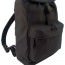 Винтажный хлопковый рюкзак для школы Rothco Canvas Daypack - Черный хлопковый винтажный рюкзак  для путешествий Rothco Canvas Daypack # 2369