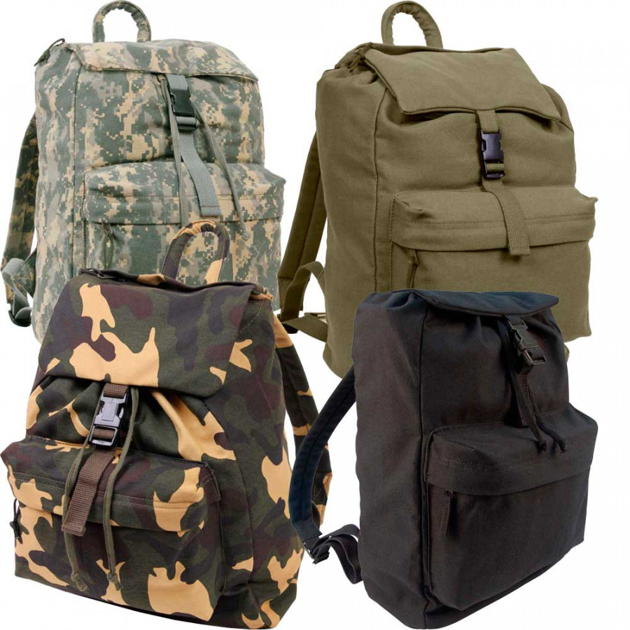 Rothco canvas daypack hot sale