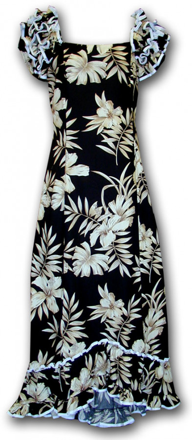 Black muumuu hot sale