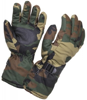 Зимние перчатки «Эквакс» c утеплителем «Термоблок» Rothco ThermoBlock™ Insulated ECWCS Gloves Woodland Camo - 4757, фото