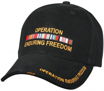 Бейсболка Несокрушимая свобода Rothco Deluxe Operation Enduring Freedom Low Profile Cap 9425, фото