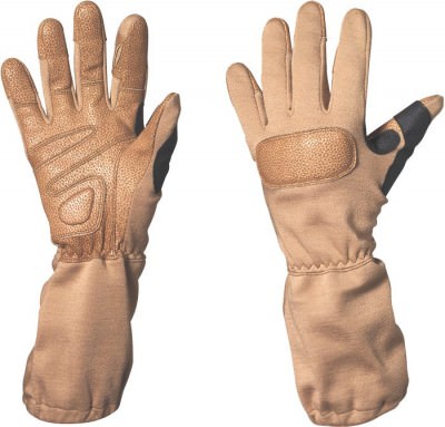 Тактические перчатки-краги Rothco Special Forces Cut Resistant Tactical Gloves Tan - 3462, фото