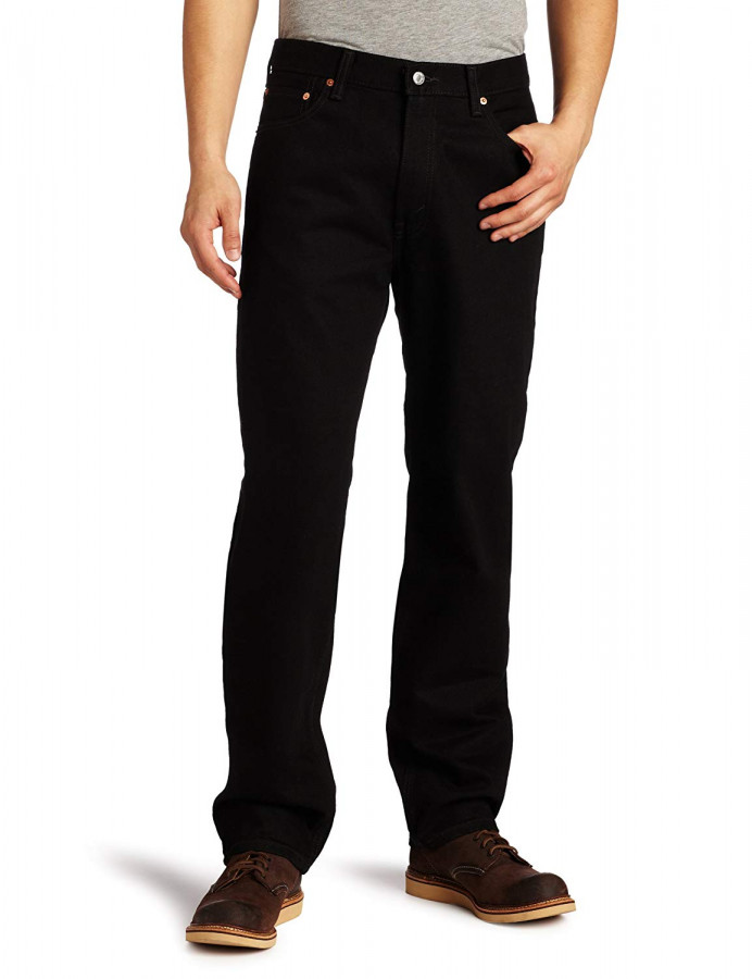 Levi’s 550 Relux fit denim pants BLACK Джинсы мужские черные Levi's 550 Relaxed Fit Jeans Black 005500260