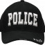 Полицейская бейсболка Rothco Deluxe Police Low Profile Cap Black 9383 - Полицейская бейсболка Rothco Deluxe Police Low Profile Cap Black 9383