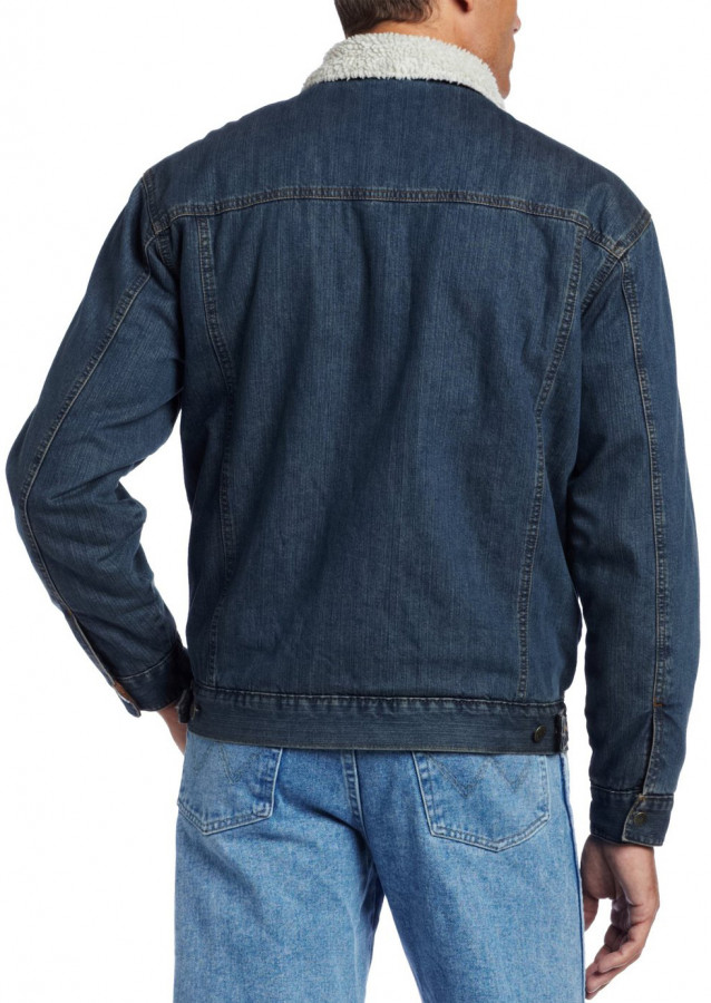 Wrangler Men's Sherpa Lined Denim Jacket Rustic купить Киев | www