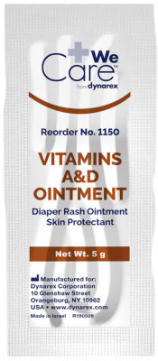 Мазь для защиты и заживления кожи с витаминами A и D Dynarex Vitamins A&D Ointments 5 g, фото