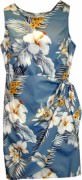 Pacific Legend Hawaiian Sarong Dress - 313-2820 Slate