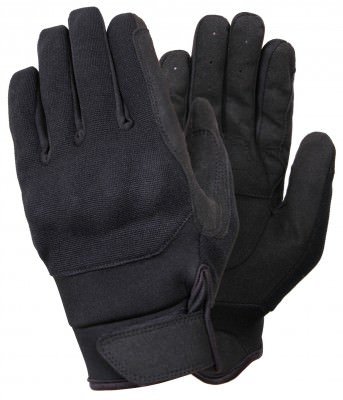 Тактические гибридные неопреновые перчатки с защитой кисти Rothco Hard Knuckle Hybrid Gloves 3763 , фото