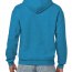 Толстовка с капюшоном антикварный сапфир Gildan Mens Hooded Sweatshirt Antique Sapphire - Однотонная толстовка пуловер с капюшоном Gildan Mens Hooded Sweatshirt Antique Sapphire
