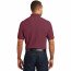 Футболка поло бордовая Port Authority Core Classic Pique Polo Burgundy - Класическая футболка поло Port Authority Core Classic Pique Polo Burgundy