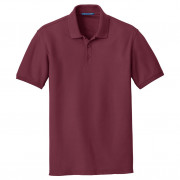 Port Authority Core Classic Pique Polo Burgundy