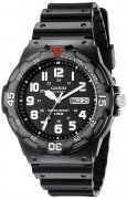 Casio Men's Resin Dive Watch Black MRW200H-1BV