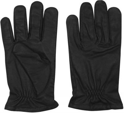 Черные кожаные полицейские перчатки с подкладом «Спектра» (аналог кевлара)  Rothco Cut Resistant Lined Leather Gloves Black 3467, фото