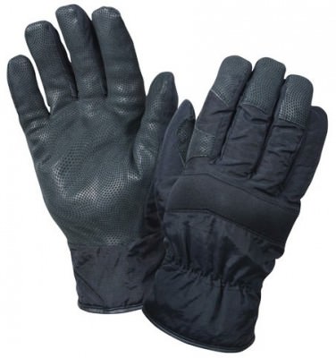 Перчатки зимние Rothco ThermoBlock™ Insulated Cold Weather Nylon Gloves Black 4494, фото