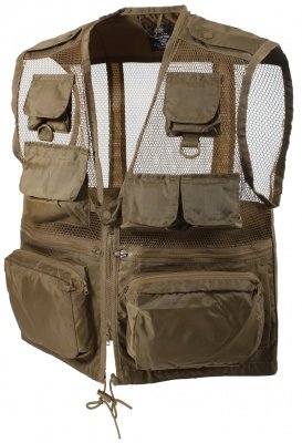 Универсальный койотовый разгрузочный жилет Rothco Recon Tactical Vest Coyote 8647, фото