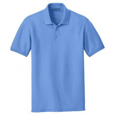 Футболка поло Port Authority Core Classic Pique Polo Carolina Blue, фото