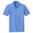 Футболка поло Port Authority Core Classic Pique Polo Carolina Blue - Класическая футболка поло Port Authority Core Classic Pique Polo Carolina Blue