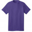 Фиолетовая мужская американская хлопковая футболка Port & Company Core Cotton Tee PC54 Purple - Фиолетовая мужская американская хлопковая футболка Port & Company Core Cotton Tee PC54 Purple