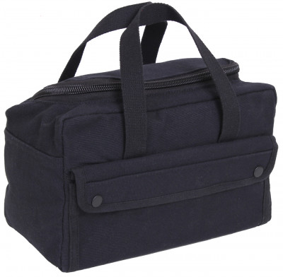 Черная сумка механика с U-образной горловиной Rothco Mechanics Tool Bag w/ U-Shaped Zipper Black 92440, фото