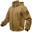 Куртка тактическая софтшеловая койотовая Rothco Special Ops Tactical Soft Shell Jacket Coyote Brown 9867 - Куртка тактическая софтшеловая койотовая Rothco Special Ops Tactical Soft Shell Jacket Coyote Brown 9867