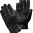Кожаные зимние черные полицейские перчатки Rothco ThermoBlock™ Insulated Cold Weather Police Gloves Black 4472 - Перчатки зимние полицейские Rothco ThermoBlock™ Insulated Cold Weather Police Gloves Black 4472