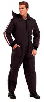 Комбинезон спасателя утепленный  Rothco Ski and Rescue Suit Black 7022, фото