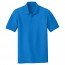 Футболка поло Port Authority Core Classic Pique Polo Coastal Blue - Класическая футболка поло Port Authority Core Classic Pique Polo Coastal Blue