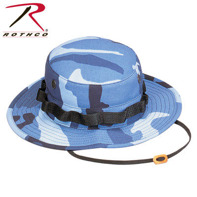 Американская панама голубой камуфляж Rothco Boonie Hat Sky Blue Camo 5802, фото