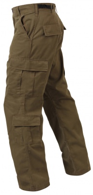 Винтажные десантные коричневие брюки Rothco Vintage Paratrooper Fatigue Pants Russet Brown 2886, фото
