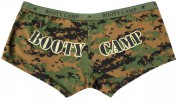 Rothco Women's Booty Shorts Woodland Digital Camo w/ "Booty Camp" - 3977