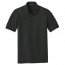 Класическая черная футболка поло Port Authority Core Classic Pique Polo Deep Black - Класическая футболка поло Port Authority Core Classic Pique Polo Deep Black